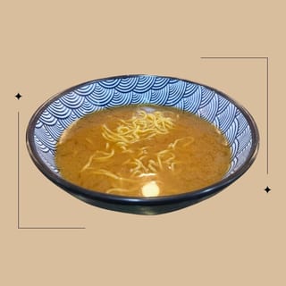 Miso - Noodles & Broth Only