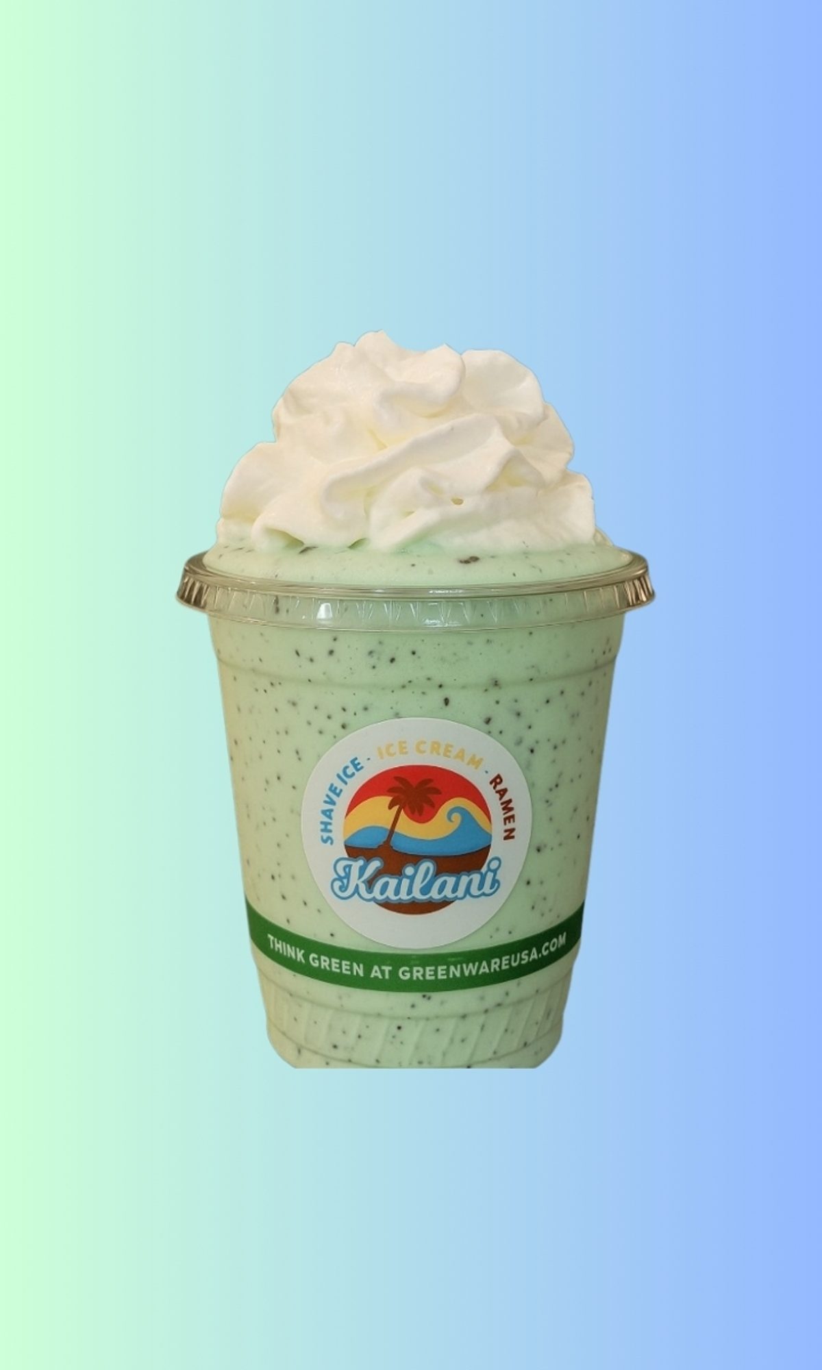 Mint Chocolate Chip Milkshake