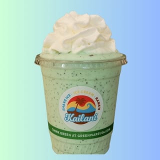 Mint Chocolate Chip Milkshake